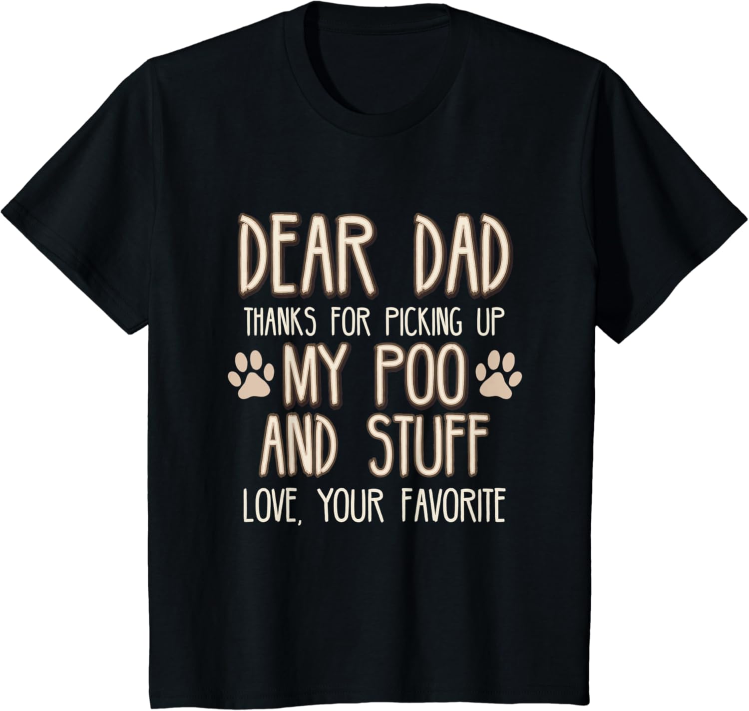 Youth Dear Dog Dad Gift For Men Funny Puppy to Dad TShirt Amazon.co